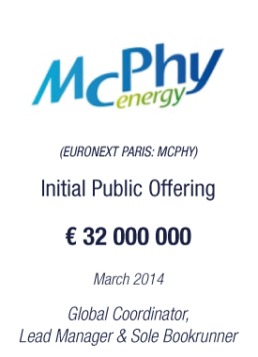 Mcphy Energy tombstone