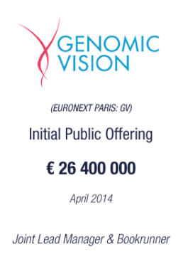 Genomic Vision tombstone