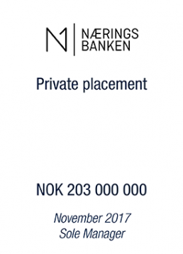 N1 Naerings Banken_tombstone_nov17